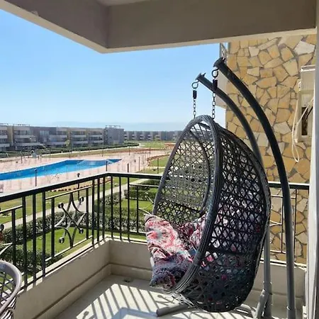 Blumar Ain Sokhna Chalet Cozy & View Toward Pool
